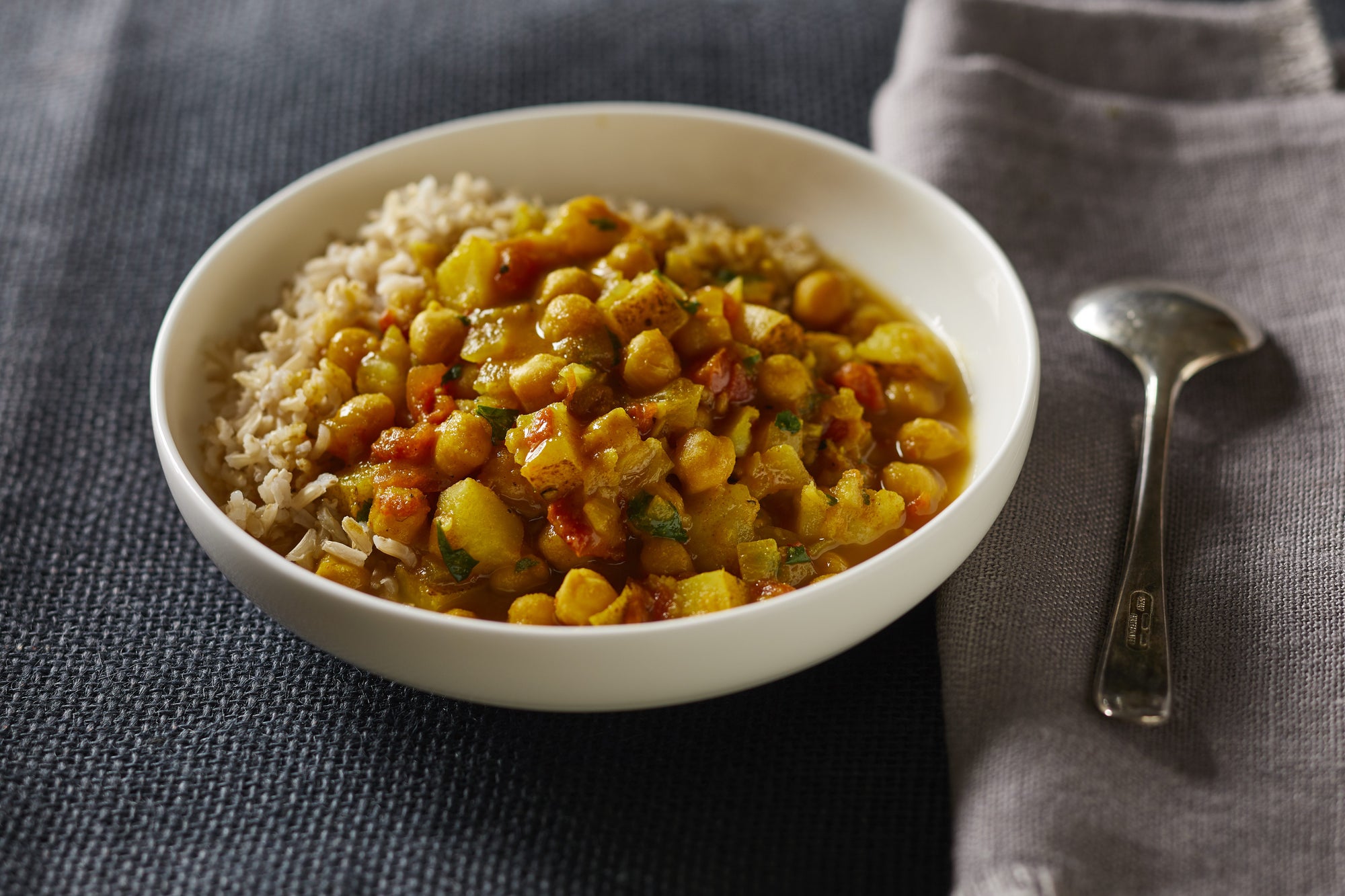 Slow-Cooker Chana Masala - Plant-Based Vegan Recipe - Forks Over Knives
