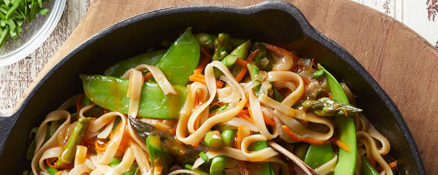 Stir-Fried Noodles with Veggies