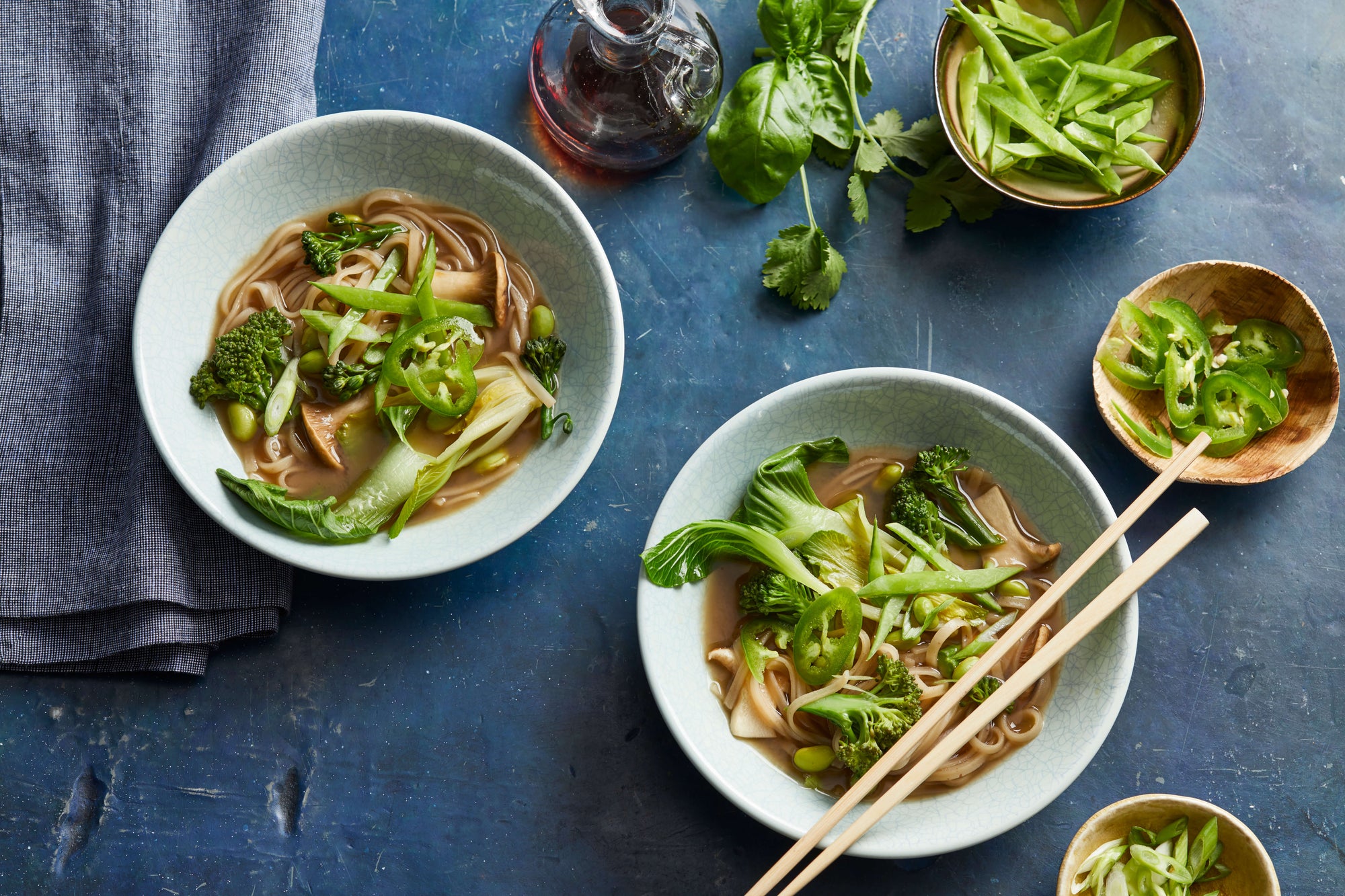 Wild Mushroom Vegan Pho - Forks Over Knives