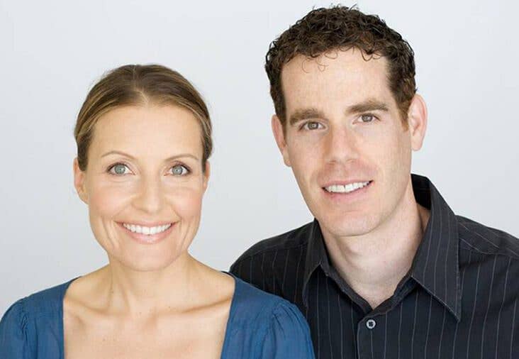 Headshot of Alona Pulde, MD and Matthew Lederman, MD