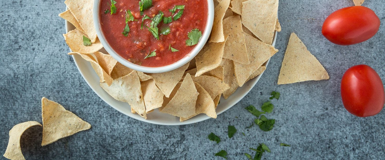 Baked PlantBased Tortilla Chips Forks Over Knives