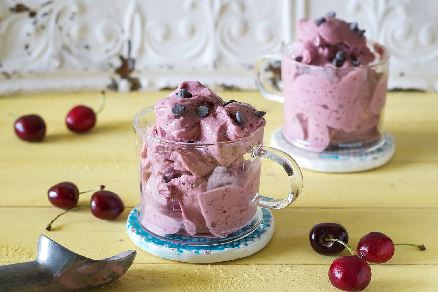 Cherry and Chocolate Soft-Serve Ice Cream Recipe - Forks Over Knives
