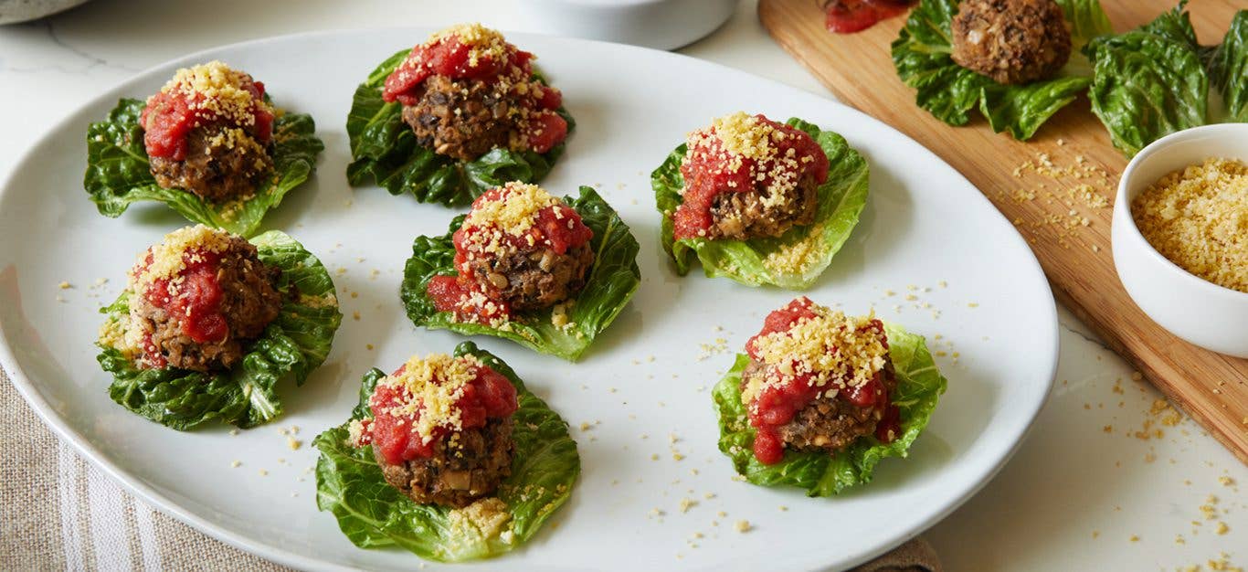 Fancy Vegan Meatballs