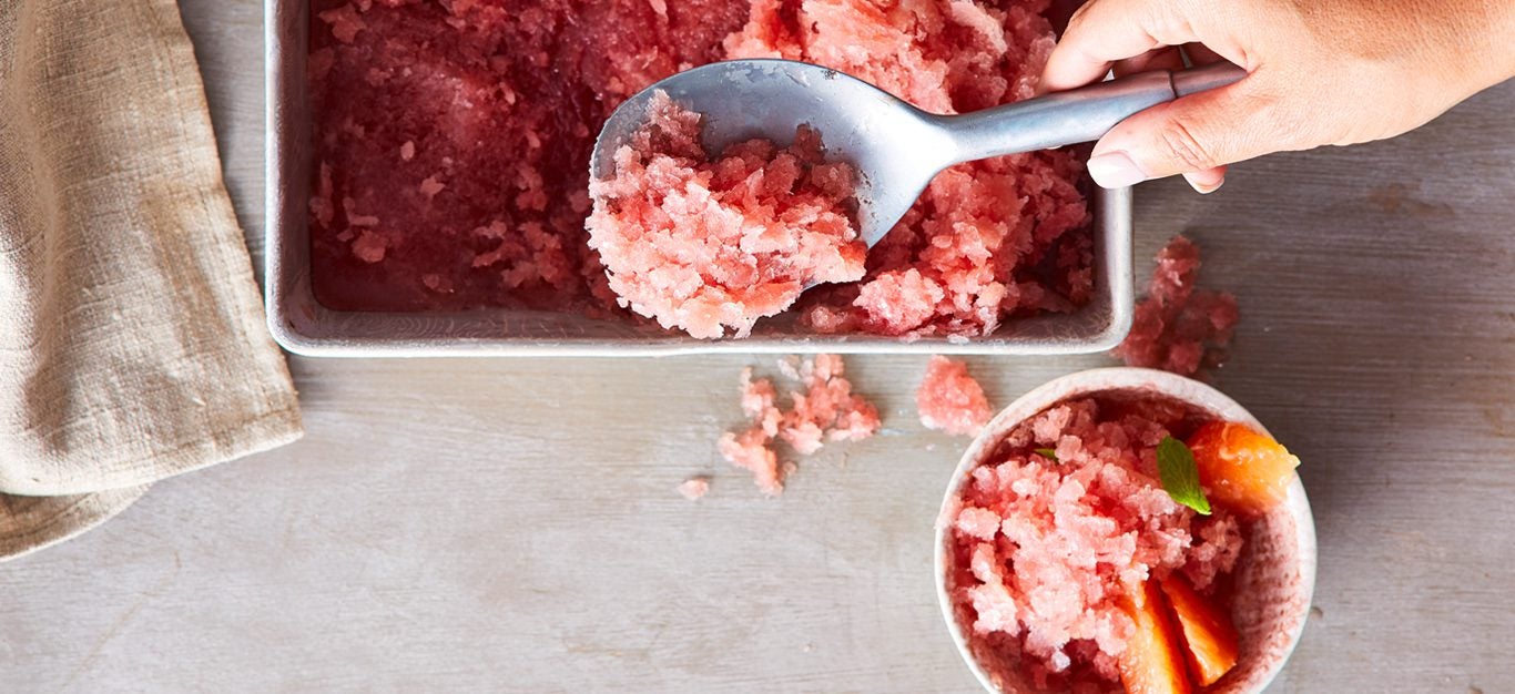 Ruby Red Grapefruit Granita Forks Over Knives