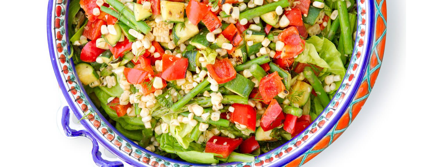 Grilled Veggie Salad Recipe Forks Over Knives