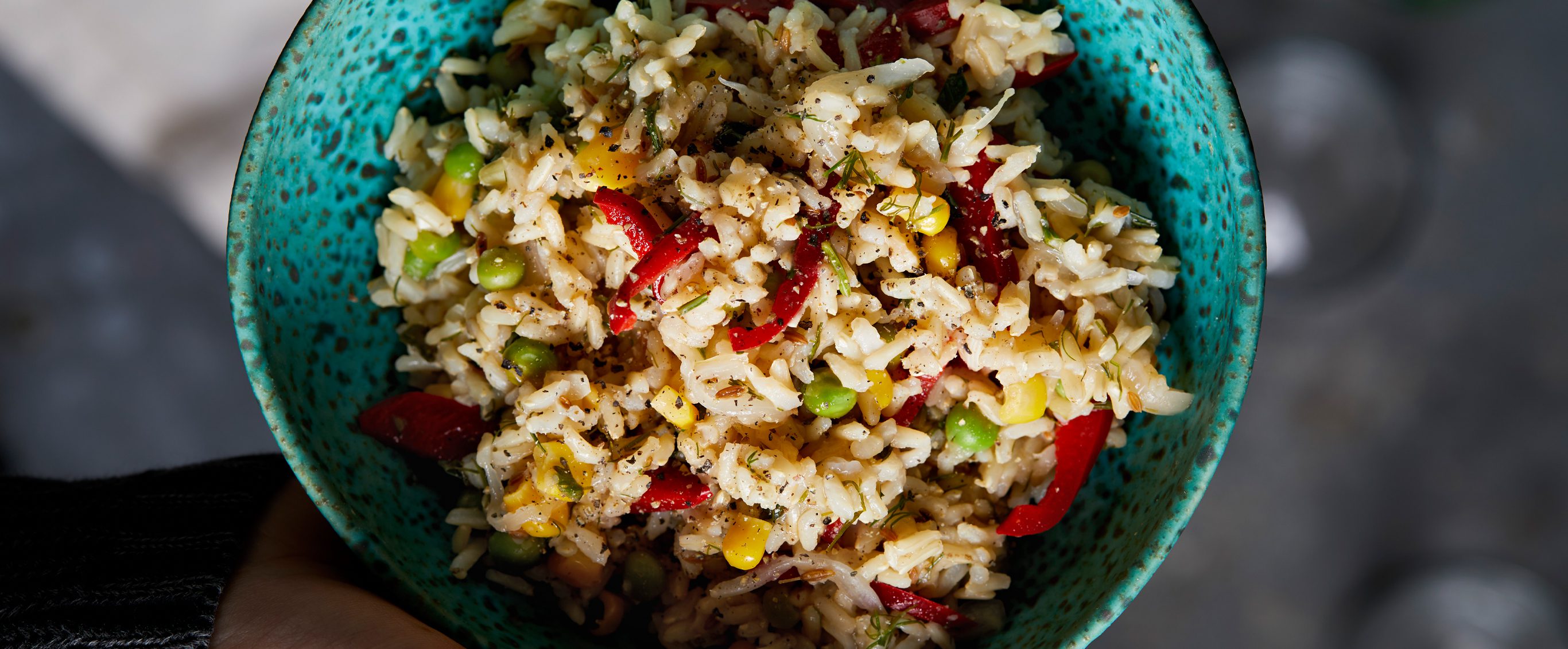 Vegan Recipe: Herbed Instant Pot Rice Pilaf - Forks Over Knives