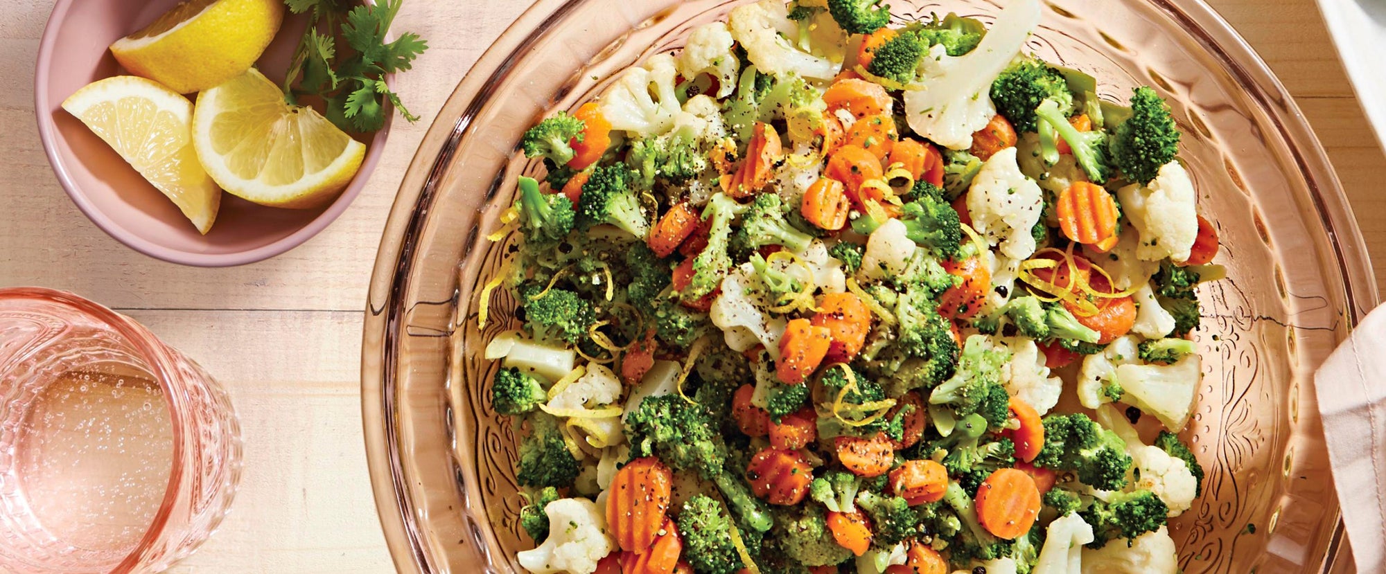 Sauteed Frozen Vegetables with Lemon Pepper - Forks Over Knives