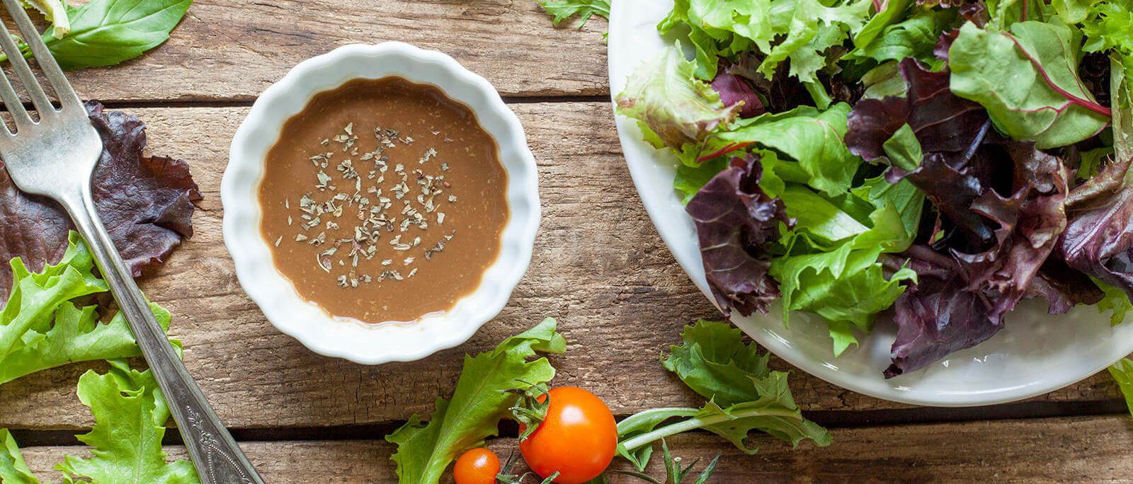 2Minute OilFree Balsamic Salad Dressing Forks Over Knives