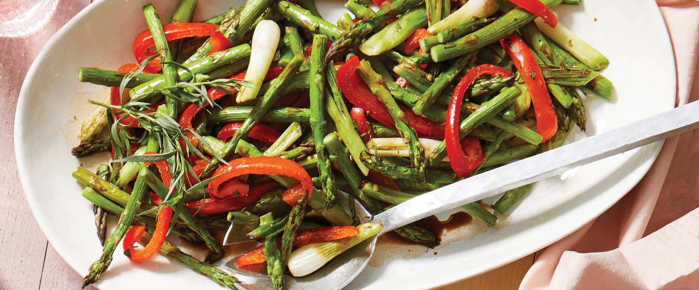 Woodfire Veggie Bowl with Smokey Red Bell Pepper Sauce