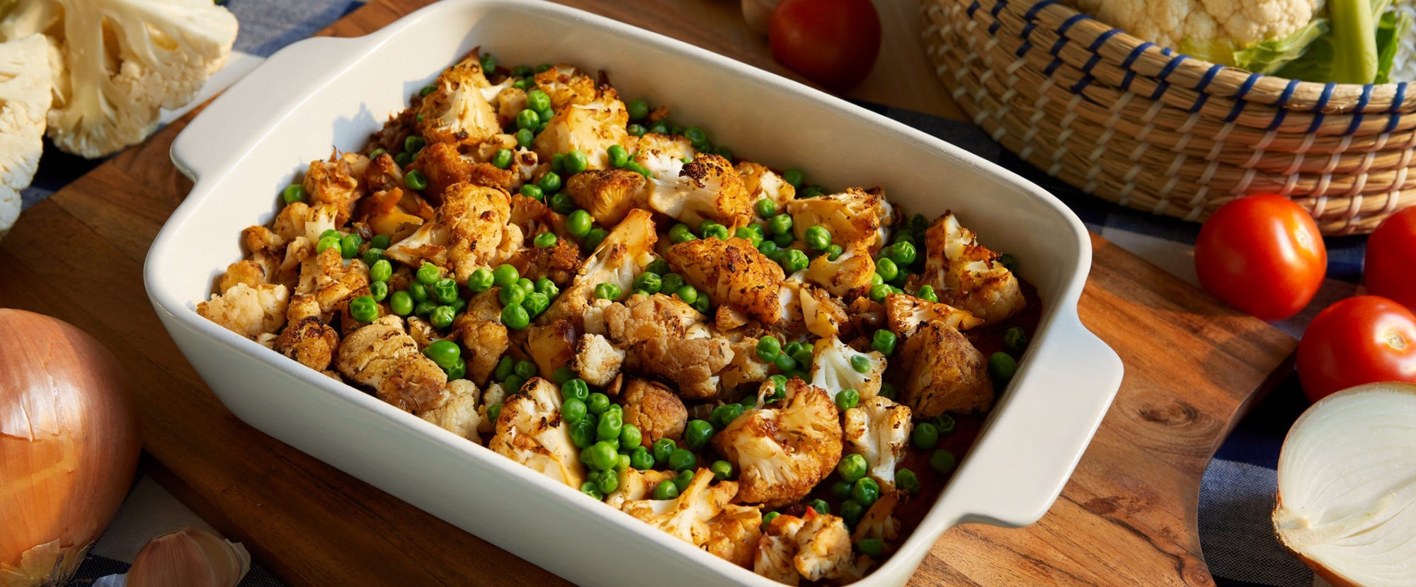 Roasted Cauliflower and Quinoa Casserole Forks Over Knives