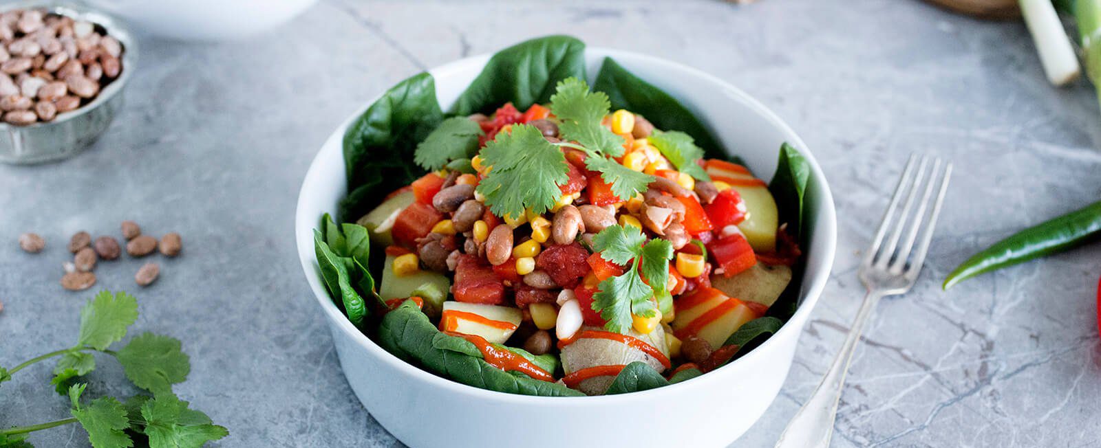 Southwestern Potato Bowl - Forks Over Knives