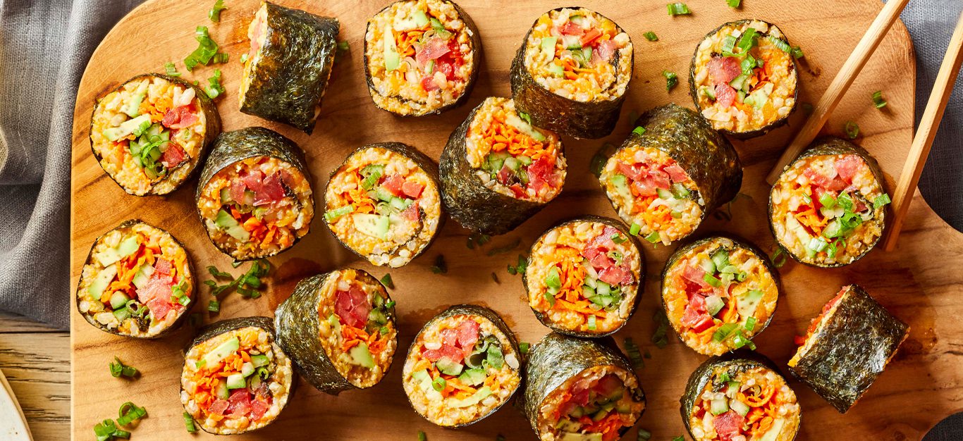 매콤 토마토 아보카도 김밥