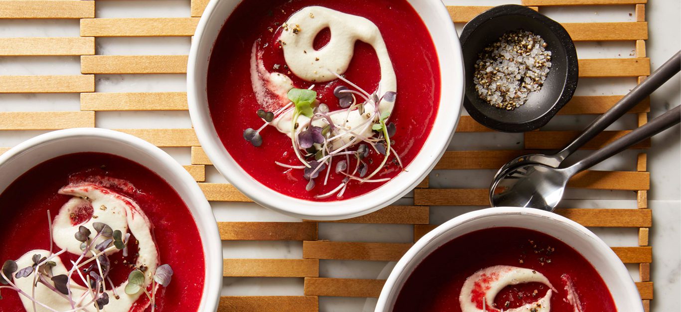 Springtime Beet Soup - Forks Over Knives