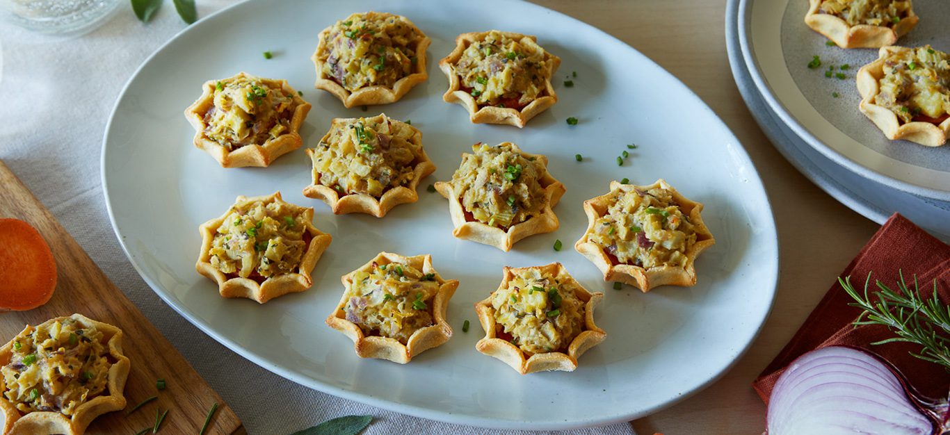 Sweet Potato Mini Galettes - Forks Over Knives