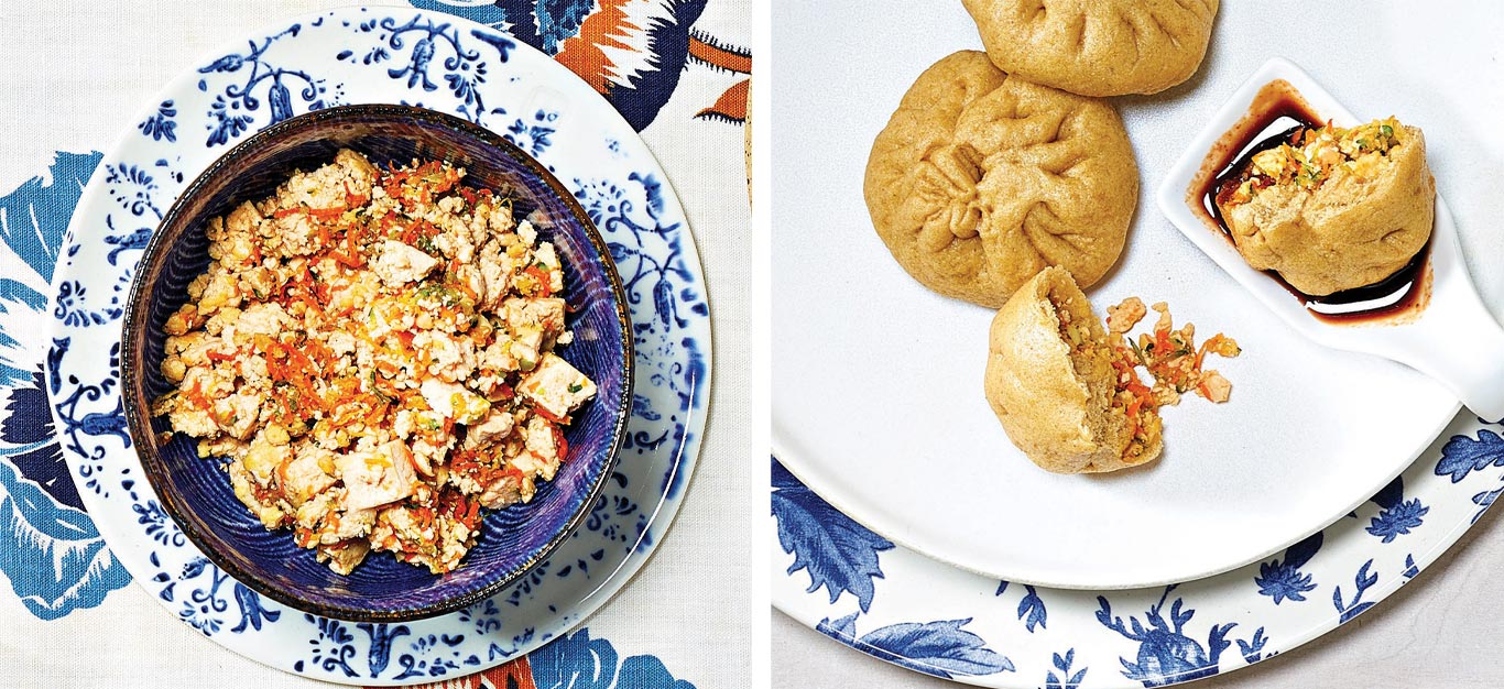 Zucchini, Tofu, and Carrot Bao Bun Filling Recipe Forks Over Knives