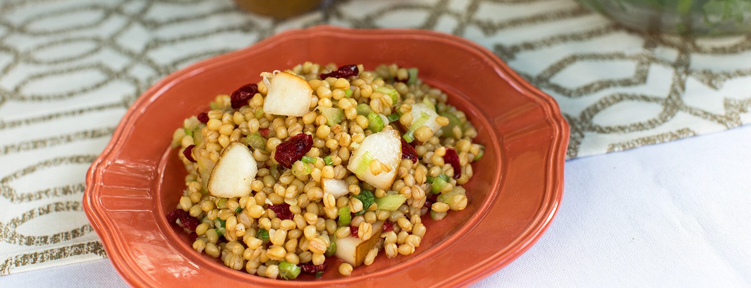 Autumn Wheat Berry Salad - Forks Over Knives