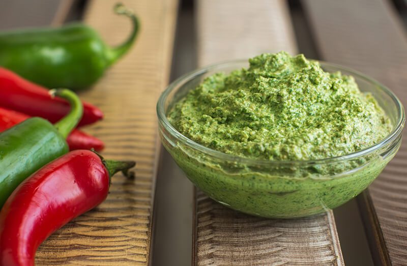 Spicy Cilantro Pesto - vegan recipes