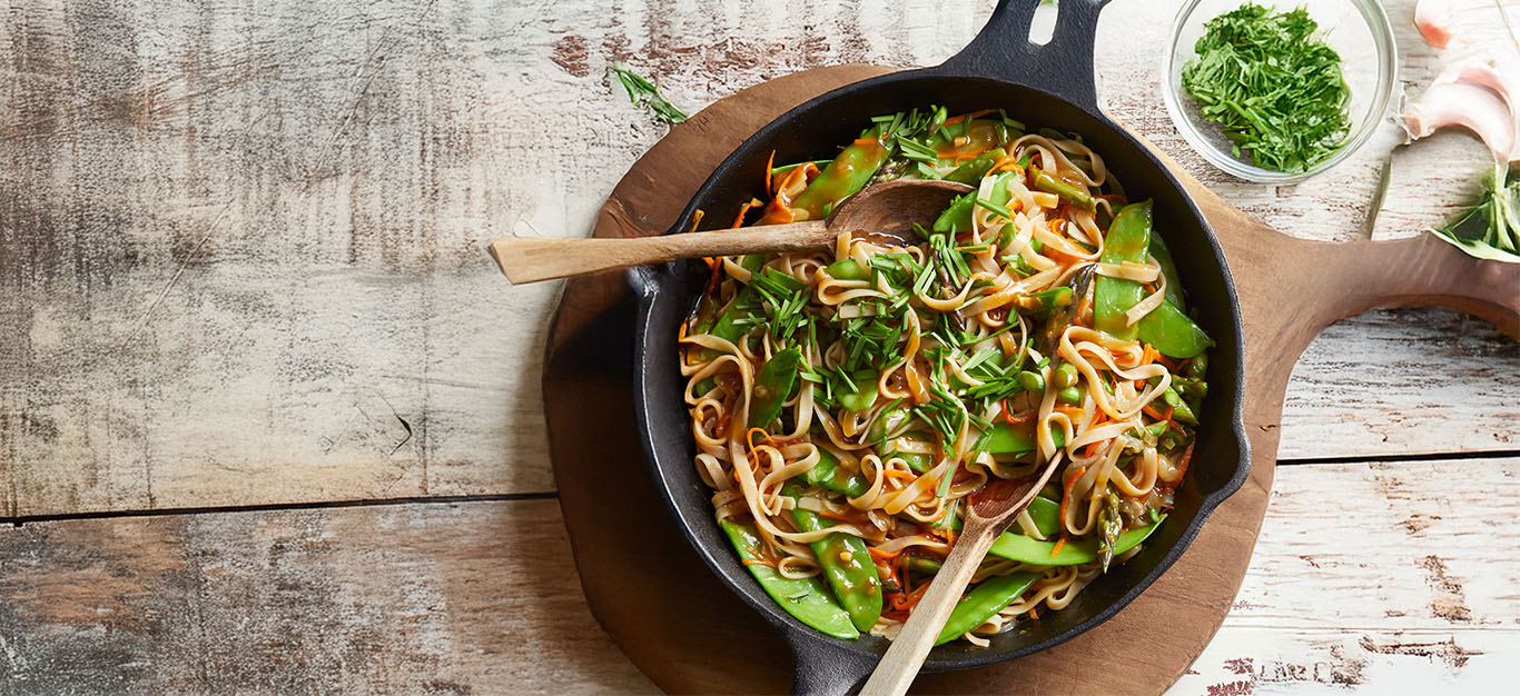 Stir-Fried Noodles with Veggies