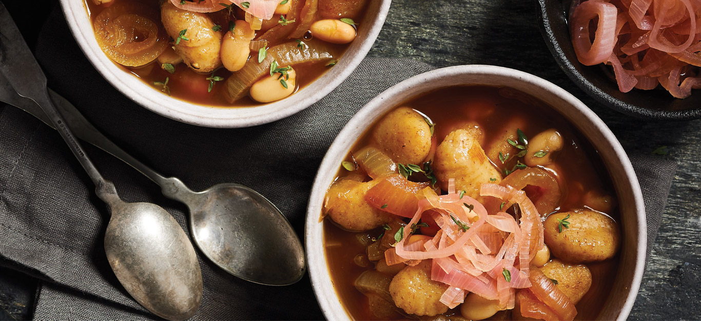 French Onion Gnocchi Soup