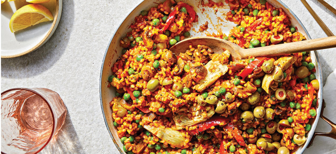Easy Vegan Paella