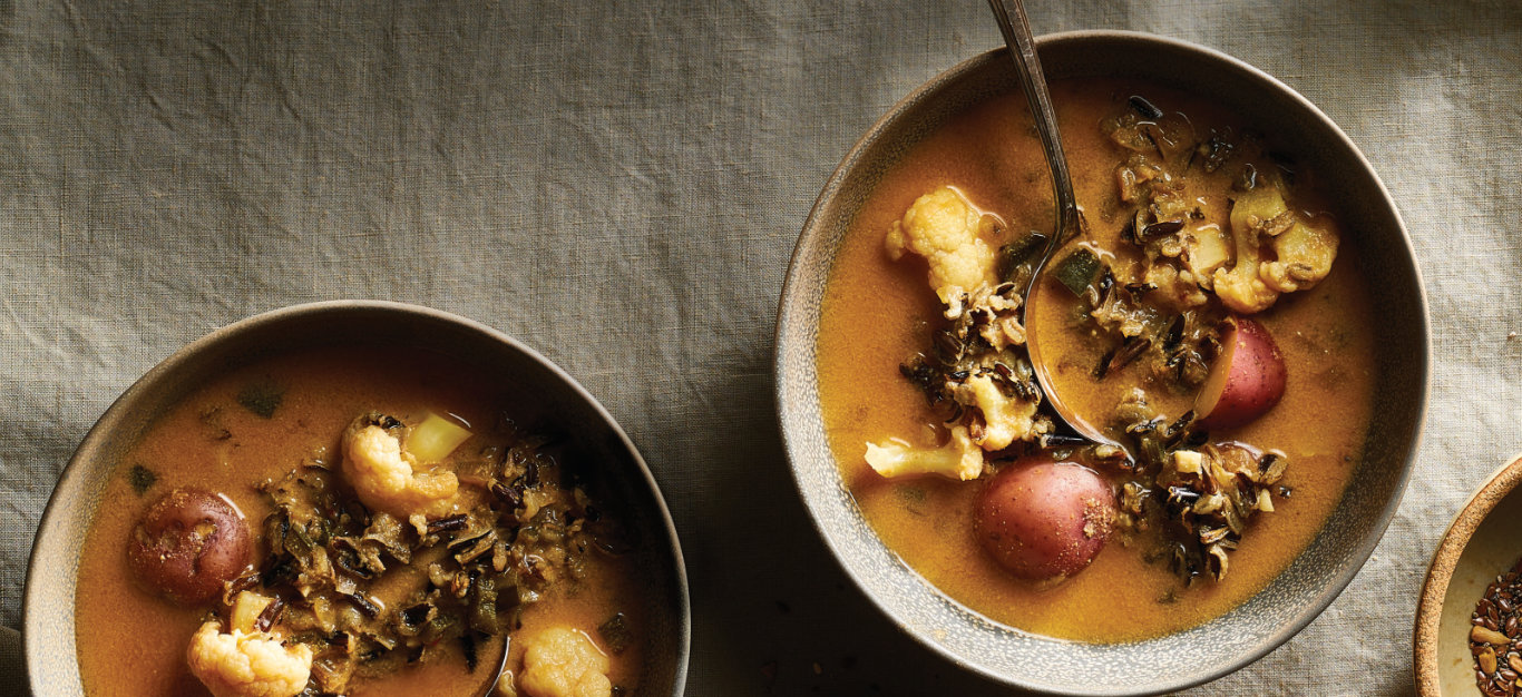 Chipotle-Potato Wild Rice Soup