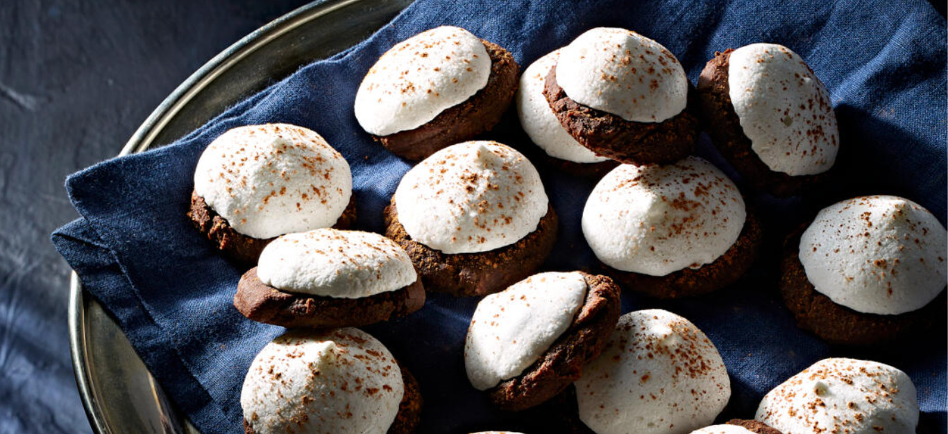 Chocolate Mint Kiss Cookies