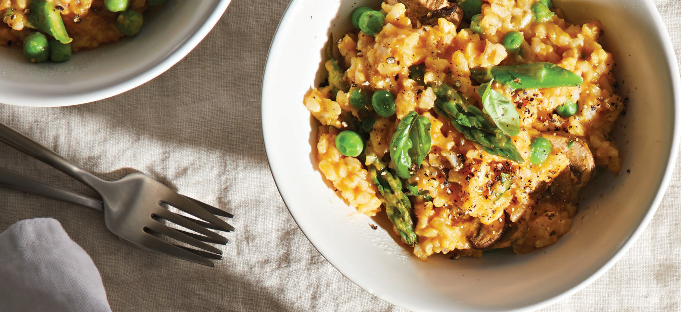 Easy Gluten-Free Risotto Recipe - Forks Over Knives