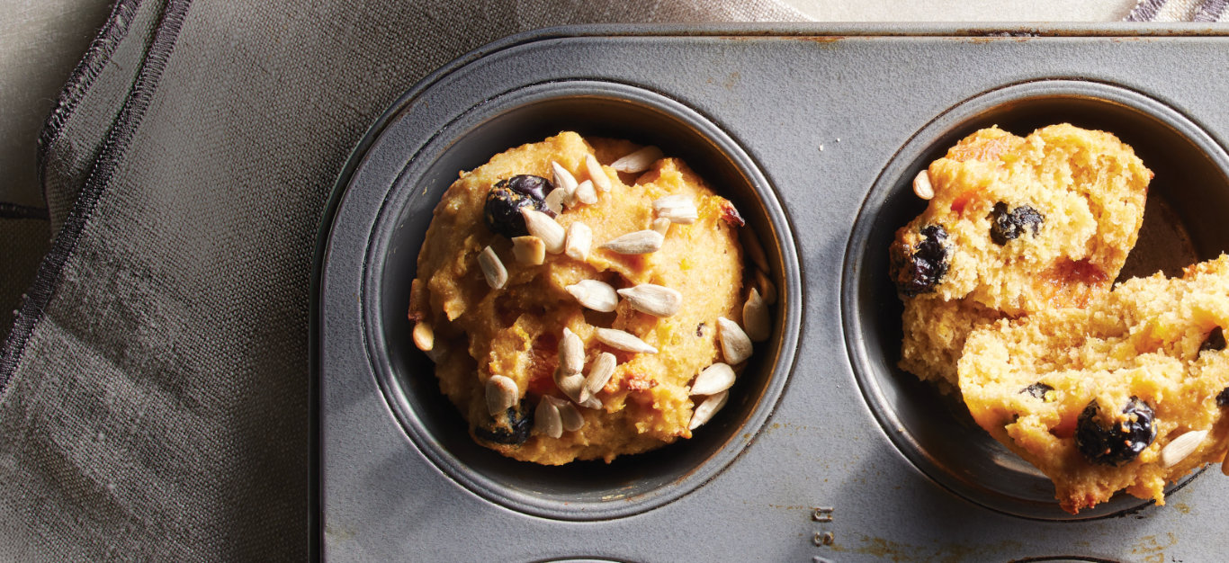 Vegan Cranberry Orange Muffins