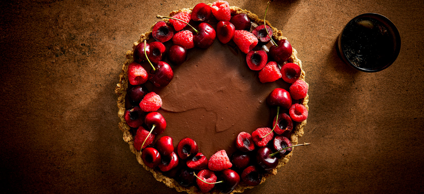 Silky Vegan Chocolate Ganache Tart