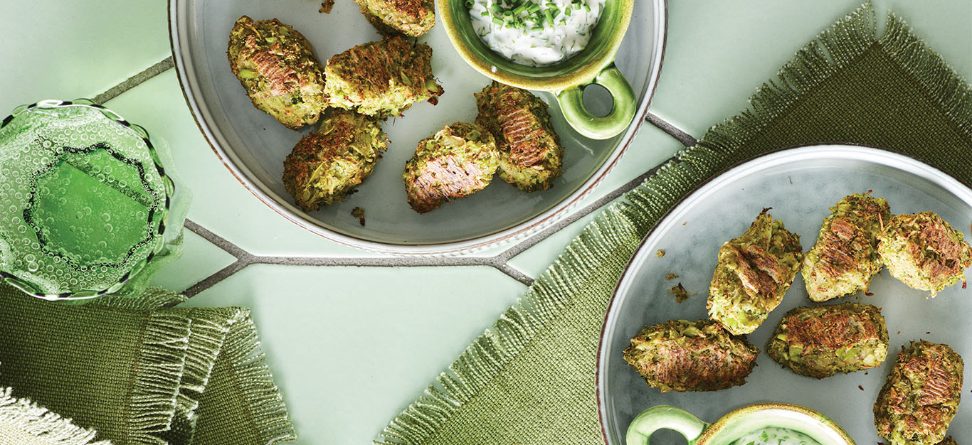 Potato and Broccoli Tots