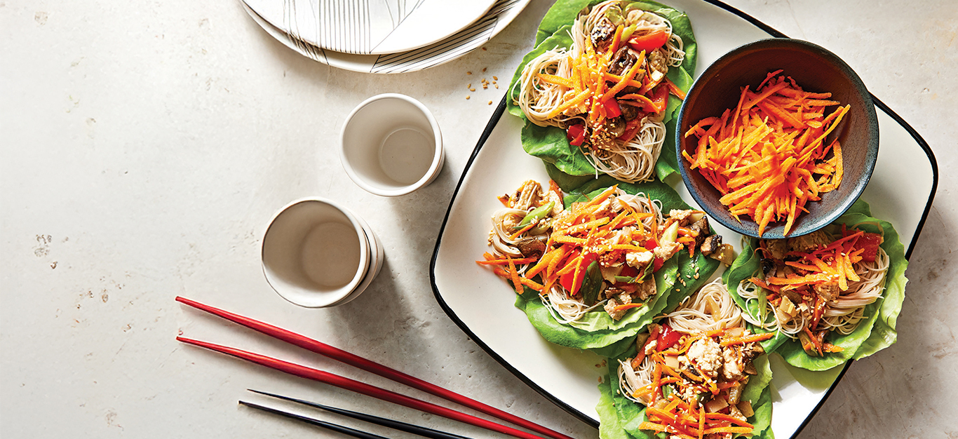 Tofu Lettuce Wraps