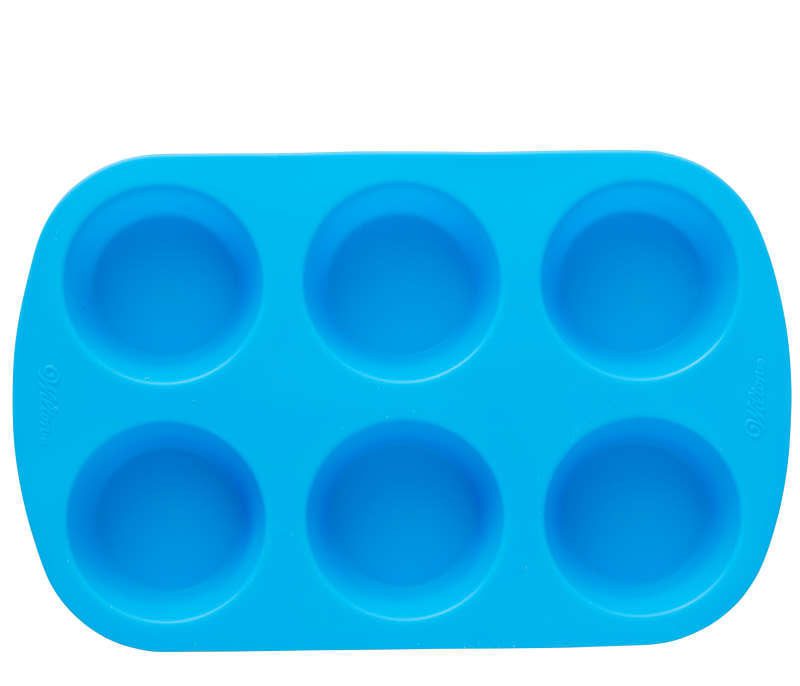 Wilton 6 Cup Easy-Flex Silicone Muffin & Cupcake Pan