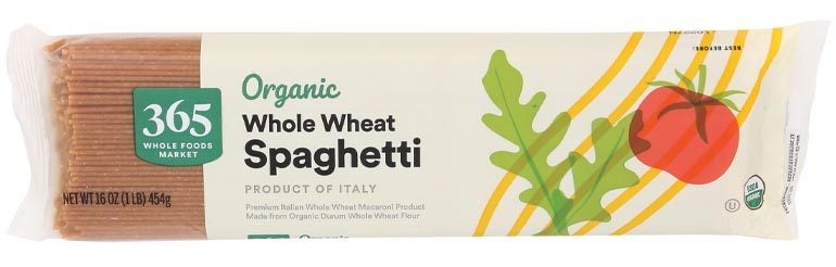365 Whole Foods Market Whole Wheat Spaghetti