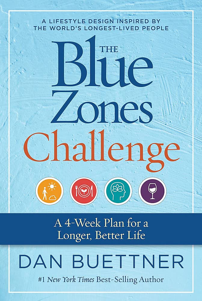 The Blue Zones Challenge Book Cover