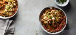 Baked Mushroom Polenta Bowls