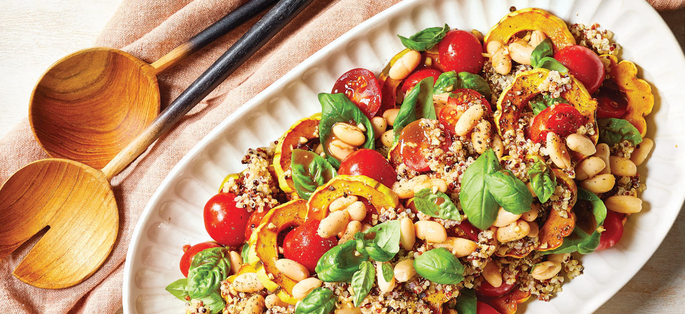 Balsamic-Roasted Delicata Squash Salad Recipe