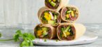 Black Bean-Avocado Wraps