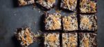 Vegan Black Forest Brownies with Cherries