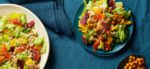 Blood Orange-Farro Salad with Crispy Chickpeas
