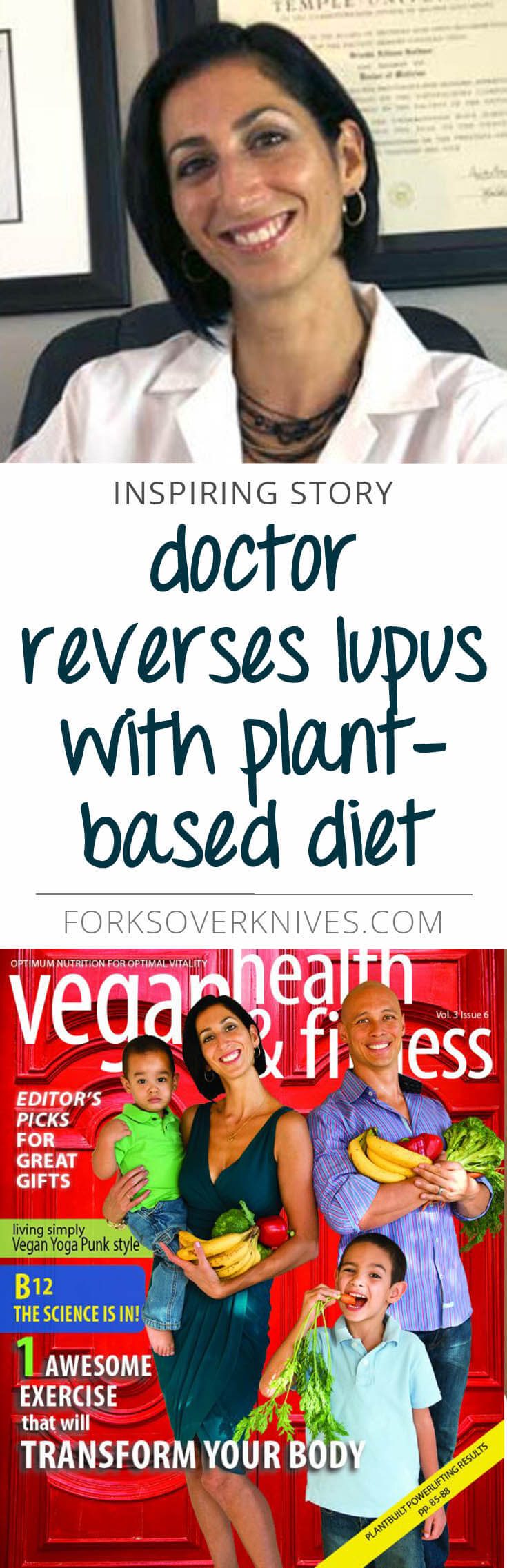After a Stroke, This Doctor Reversed Her Lupus With a PlantBased Diet