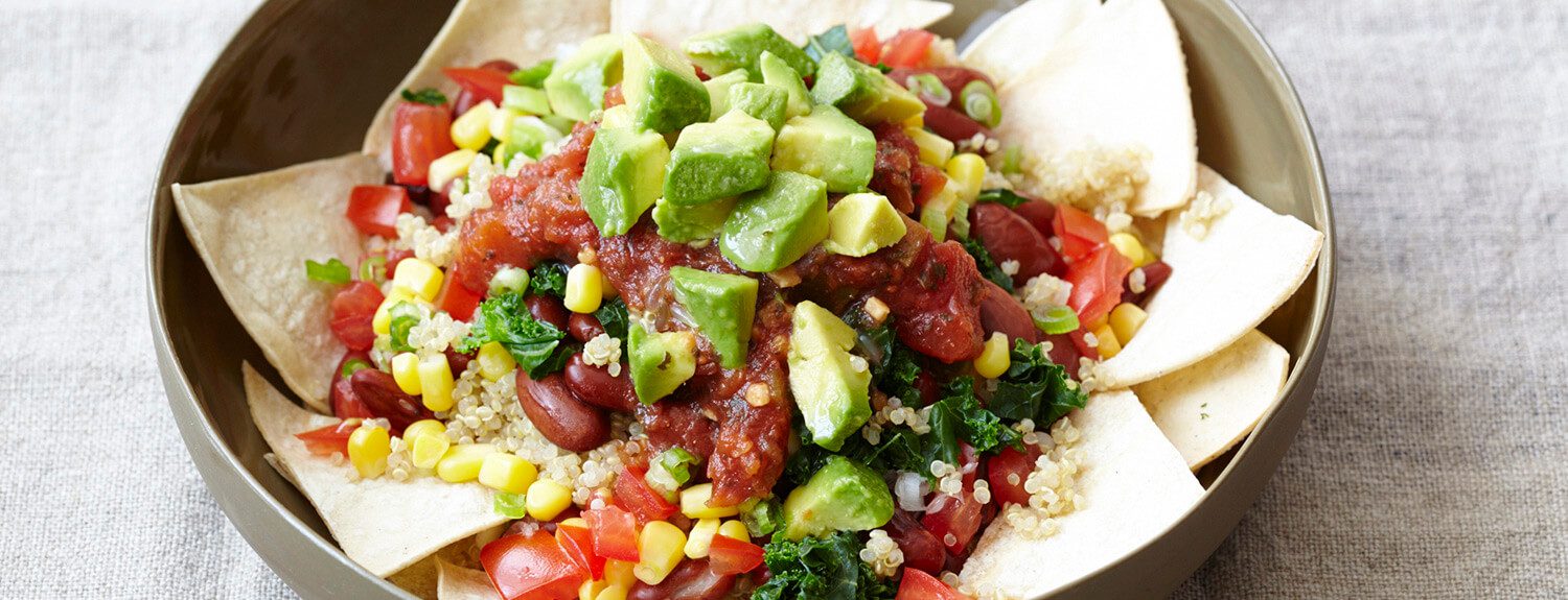 This is our latest favorite meal, enjoyed outside on our deck on a warm evening. Eaten warm or cold, this simple burrito bowl is a tasty, satisfying treat!