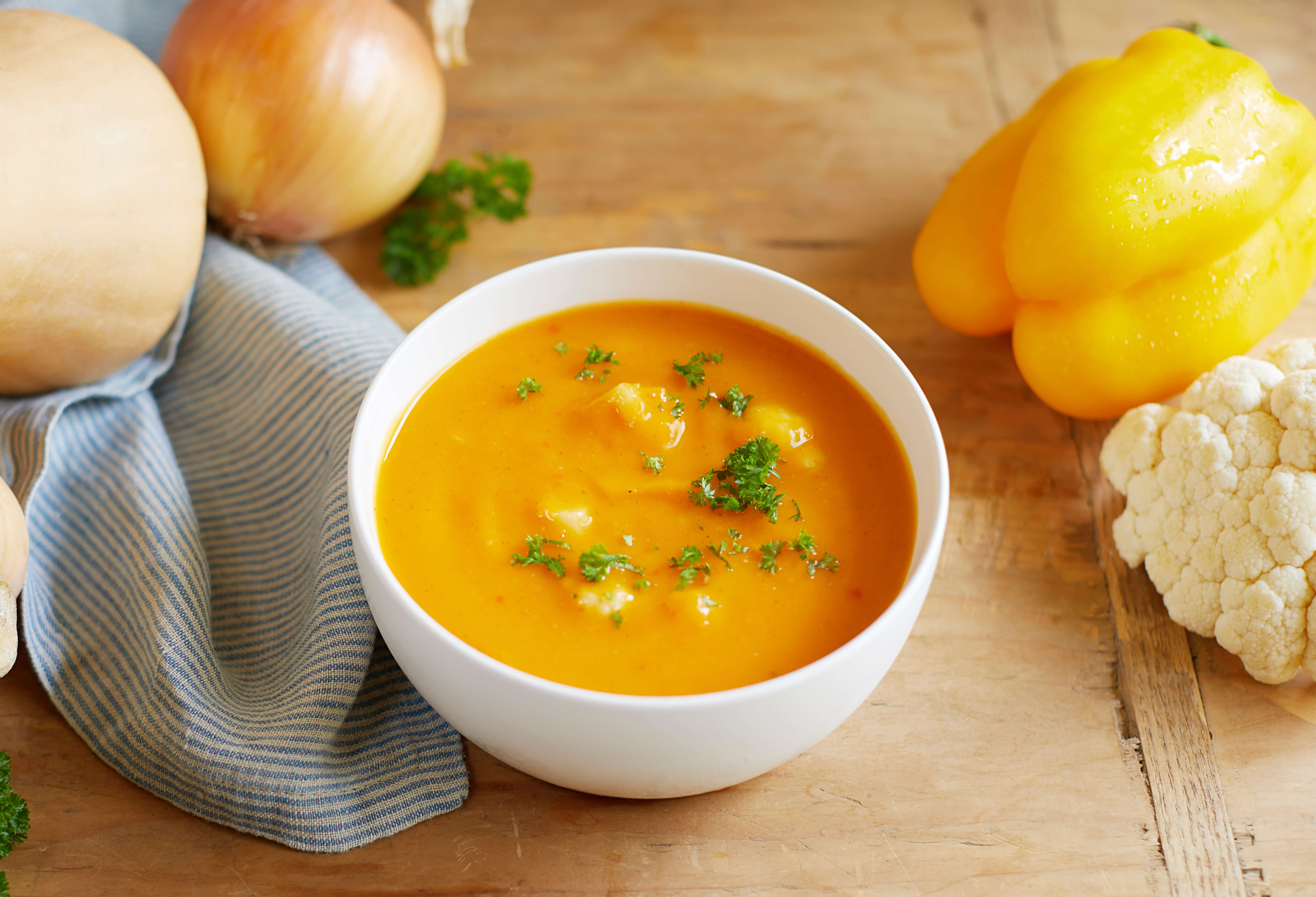 Butternut Squash Soup For Fallautumn Butternut Squash Soup