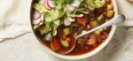 30-Minute Chickpea Pozole