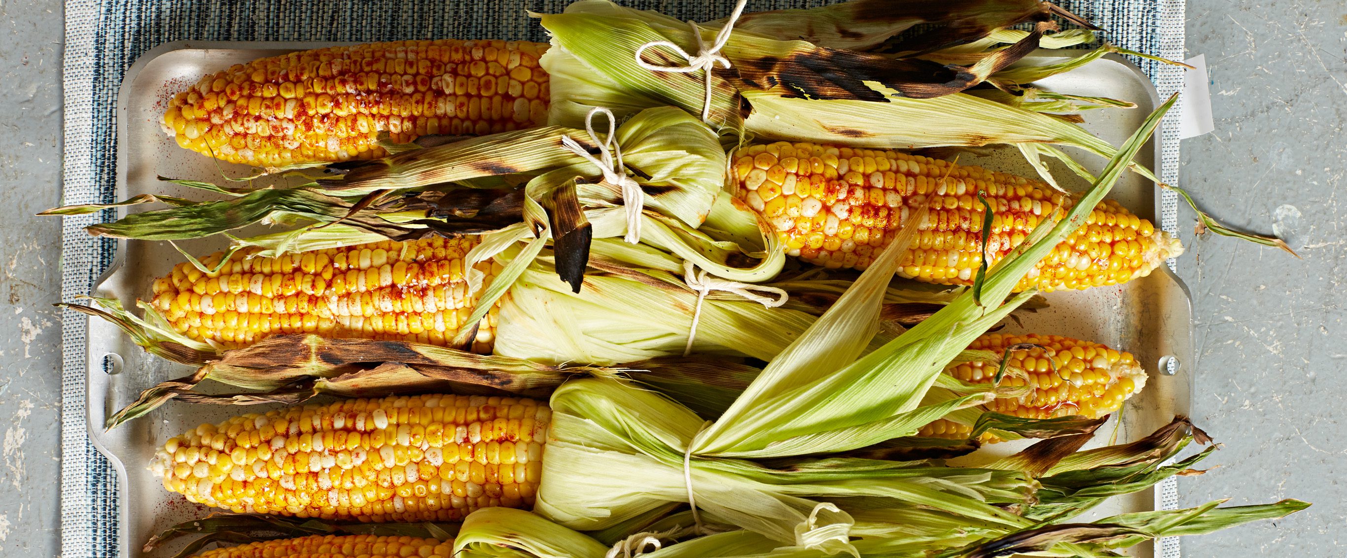 Grilled Corn on the Cob with Chipotle-Lime Rub
