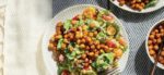 Chopped Salad with Air-Fried BBQ Chickpeas
