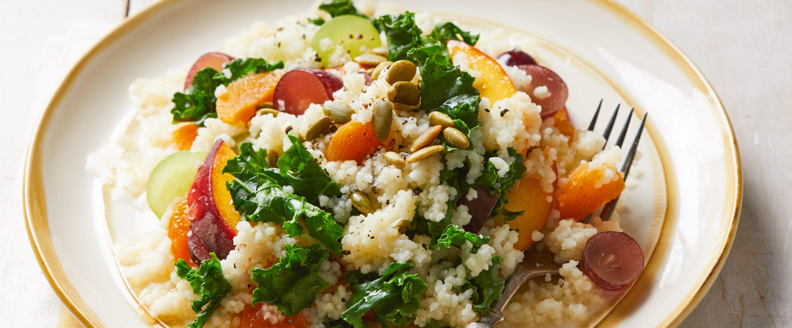 Couscous and Kale Breakfast Salad for Wordpress
