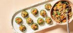 Spiced-Couscous Cucumber Bites