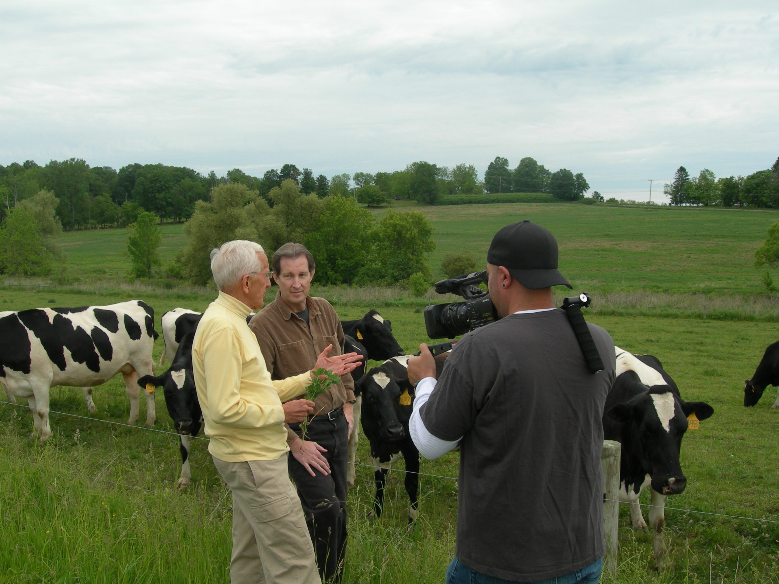 Lee Fulkerson interviews T. Colin Campbell, PhD, about dairy farm life in Ithaca.