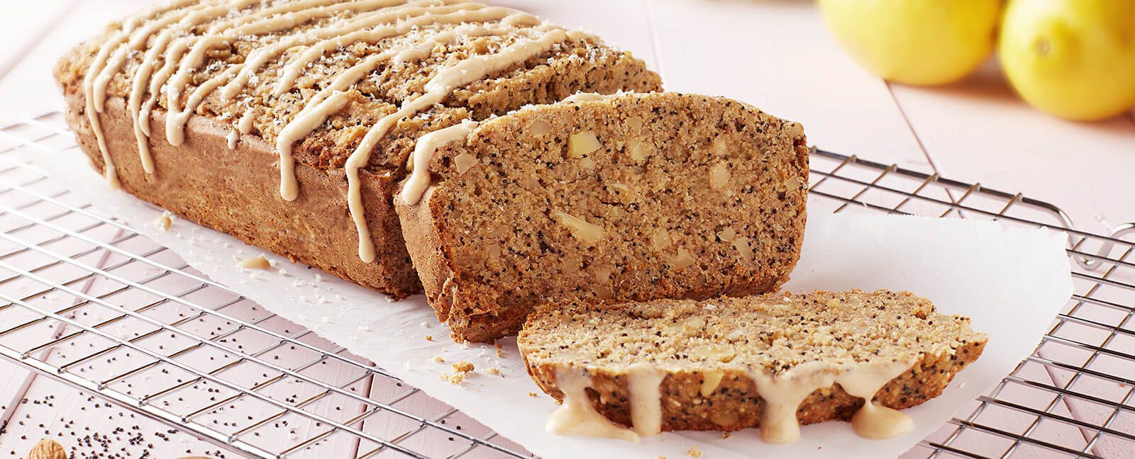 vegan, plant-based, almond, poppy-seed, cake