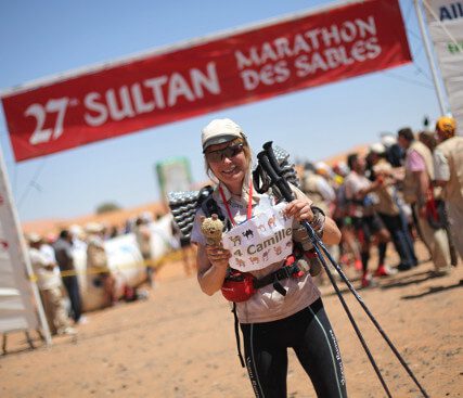 Fiona Oakes Marathon Des Sables